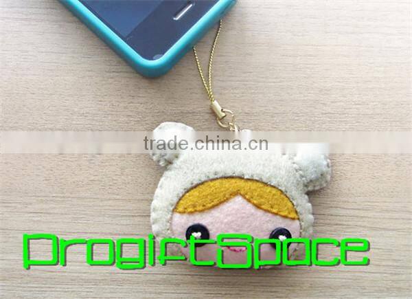 2017 Felt russia toy keychain made in China