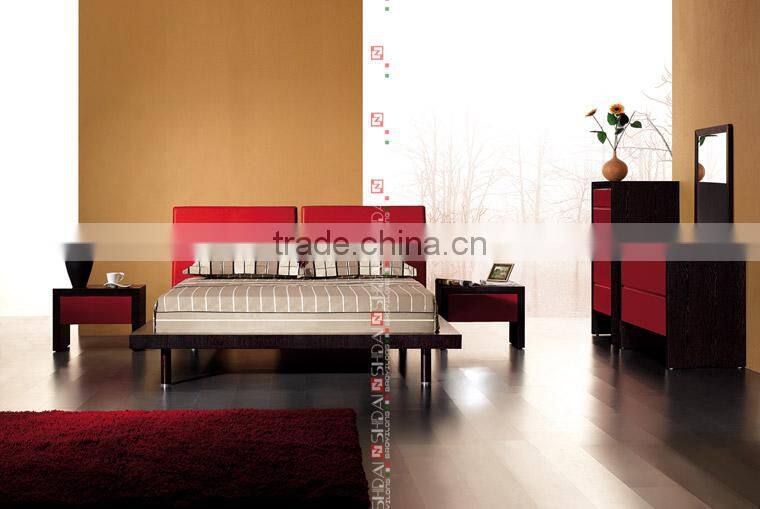 sexy bed, upholstered bed, poster bed B37