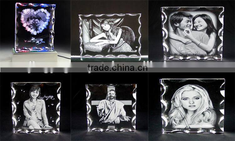 Aries LED 3D Crystal Gift For Promotion