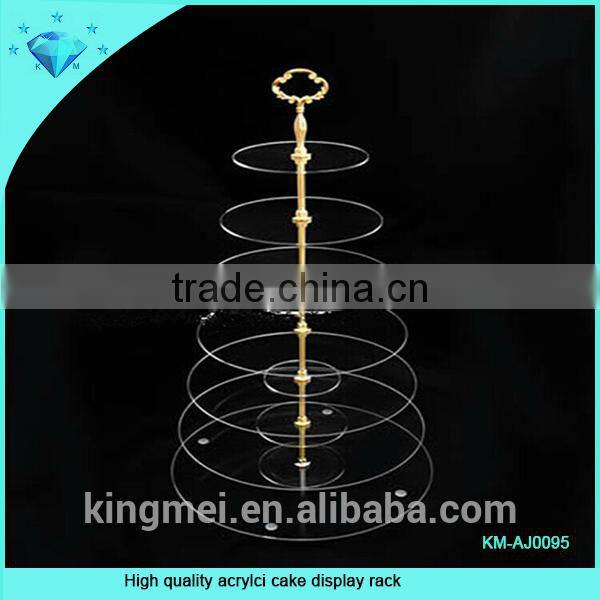 fashionable acrylic display stand with metal screw