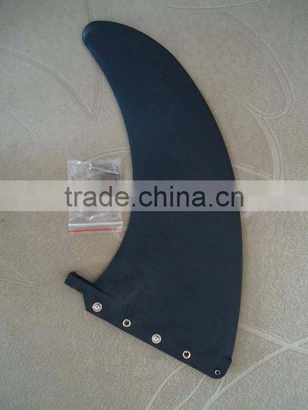 Solid nylon surfboard fins