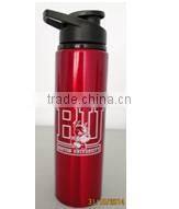 800ml aluminium bottle with lid and handle