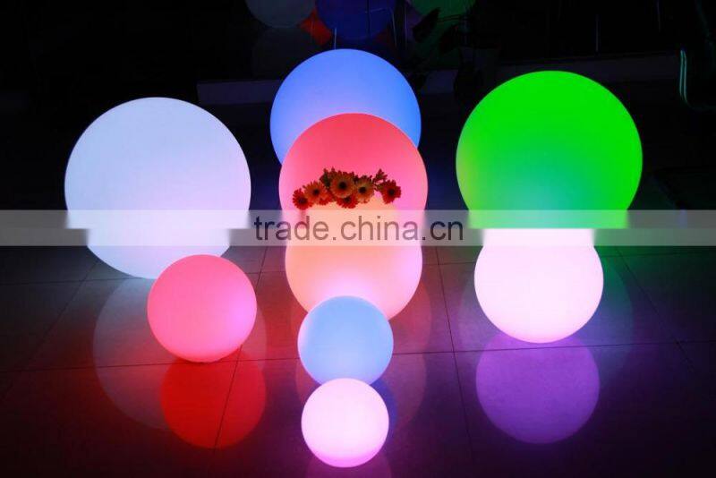rechargeable LED light ball, LED luminous ball light for outdoor using
