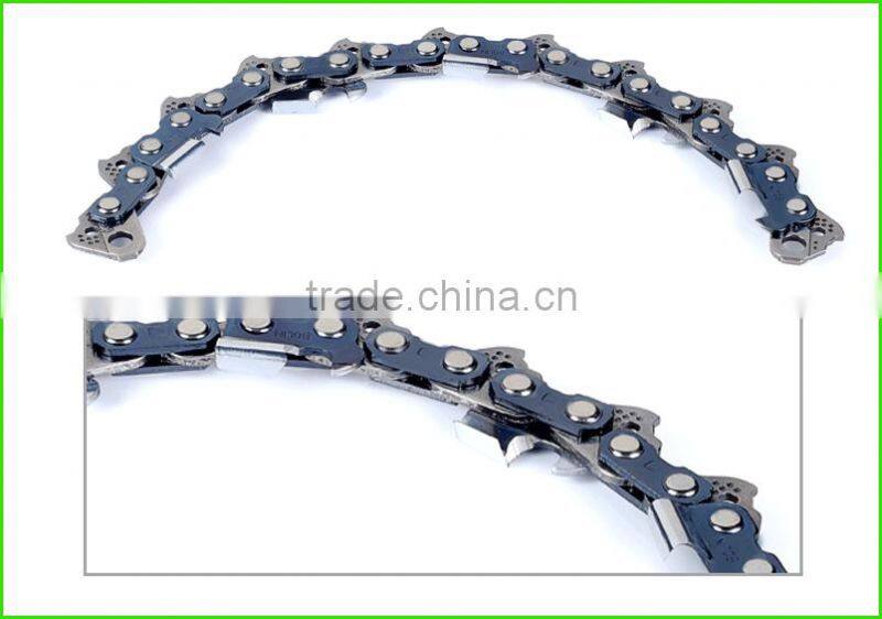 Fast cutting 3/8" 0.050"(1.3mm) 68DL semi chisel chain use German material in good quality