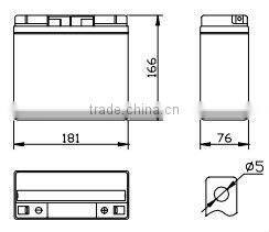12V21Ah LiFePO4 battery for replacing lead acid battery