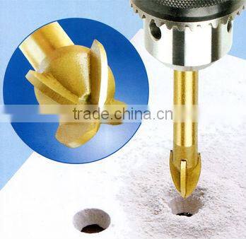 Carbide Tipped Glass Tile Drill Bits, 6pcs Tile drill set