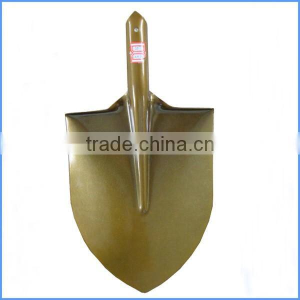 Iran Type Golden Color Plated Steel Shovel Head