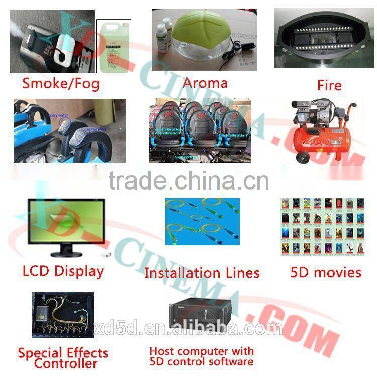 Attractive and exciting dynamic 5d cinema,5d movies