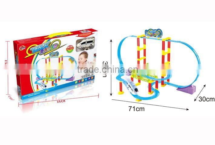 2016 cheap DIY rail car toy in export market