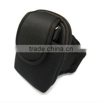 The cool style phone bag for kinds of mobile phone to sports with nylon