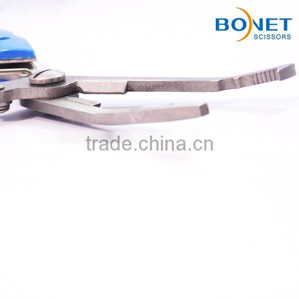 S91006 FDA qualified 6-1/2" curved Stainless Steel fish cutting scissors