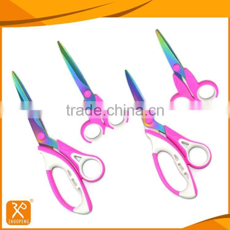 Soft Tpr ring office and household scssiors