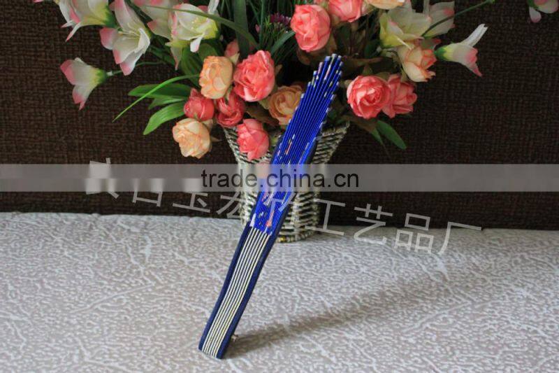 Handcrafts bamboo hand folding fan