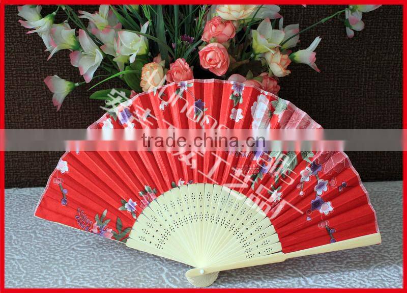The existing fabric handmade bamboo fan