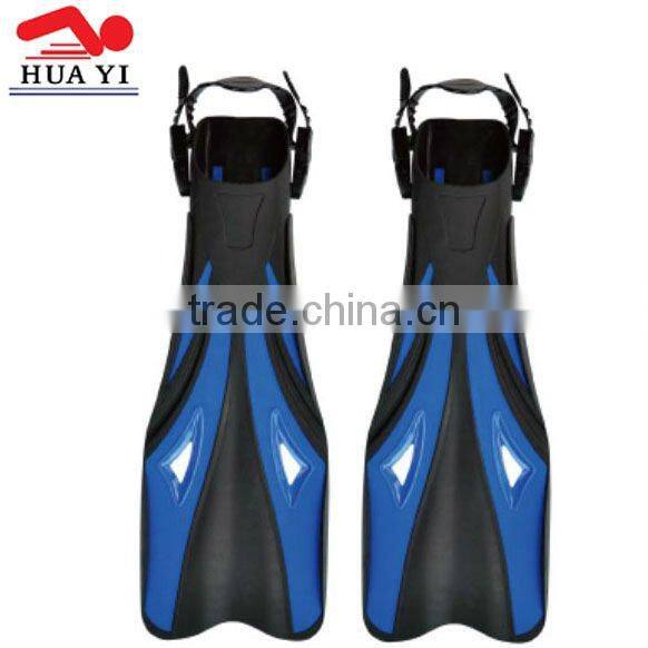 Fashion custom durable scuba diving snorkel and flipper sets