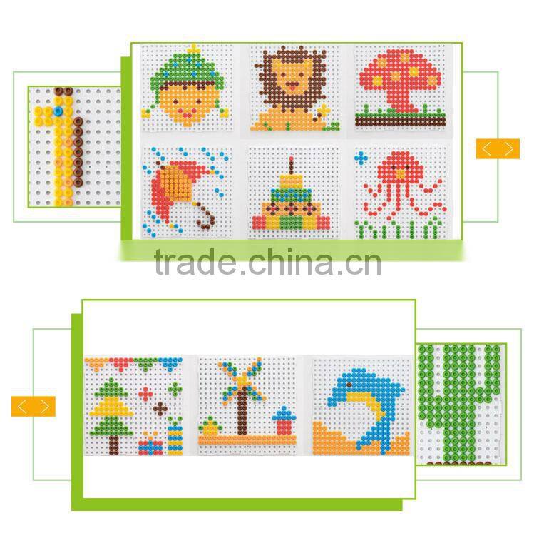 Hot selling play educational 395pcs building block jigsaw puzzle games