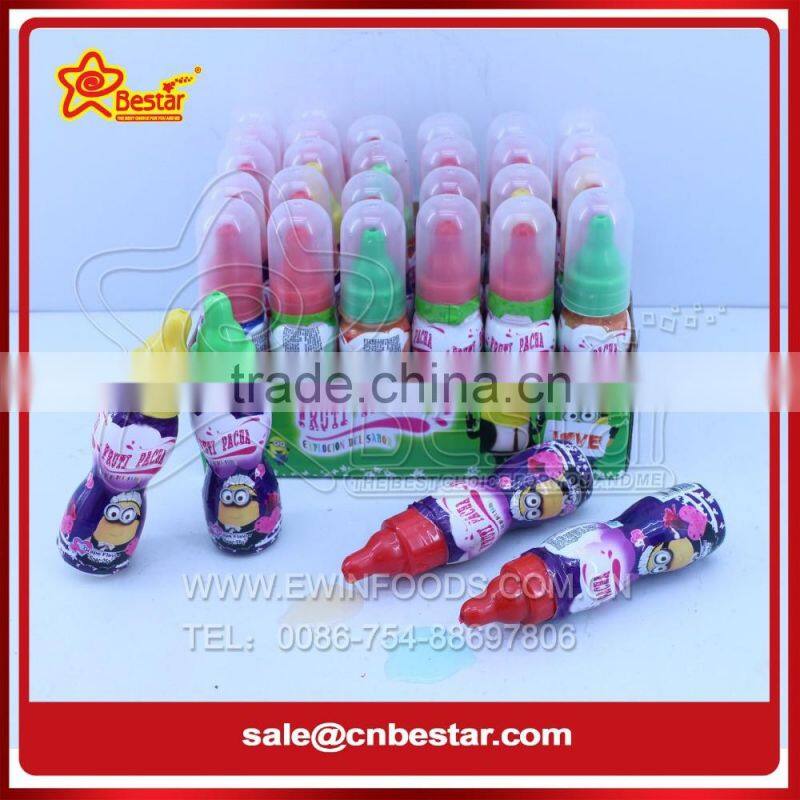 Nipple Bottle Shape Fruit Jam Liquid Candy