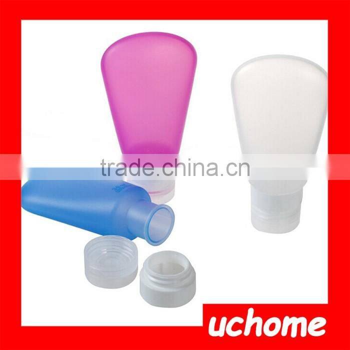UCHOME Silicone Travel Bottle Set Fan-Shaped Cosmetic Bottle
