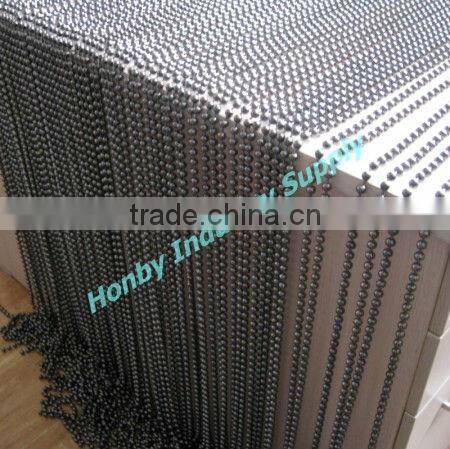 Customizable Gun Metal Color 10mm Metal Ball Chain