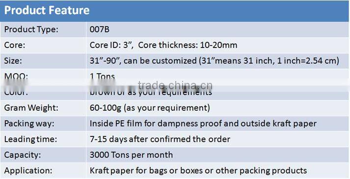 stocklot brown kraft paper price per ton