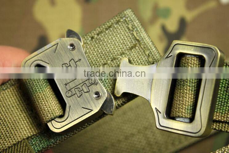 BH thickened 600D nylon green military tactical outside belts
