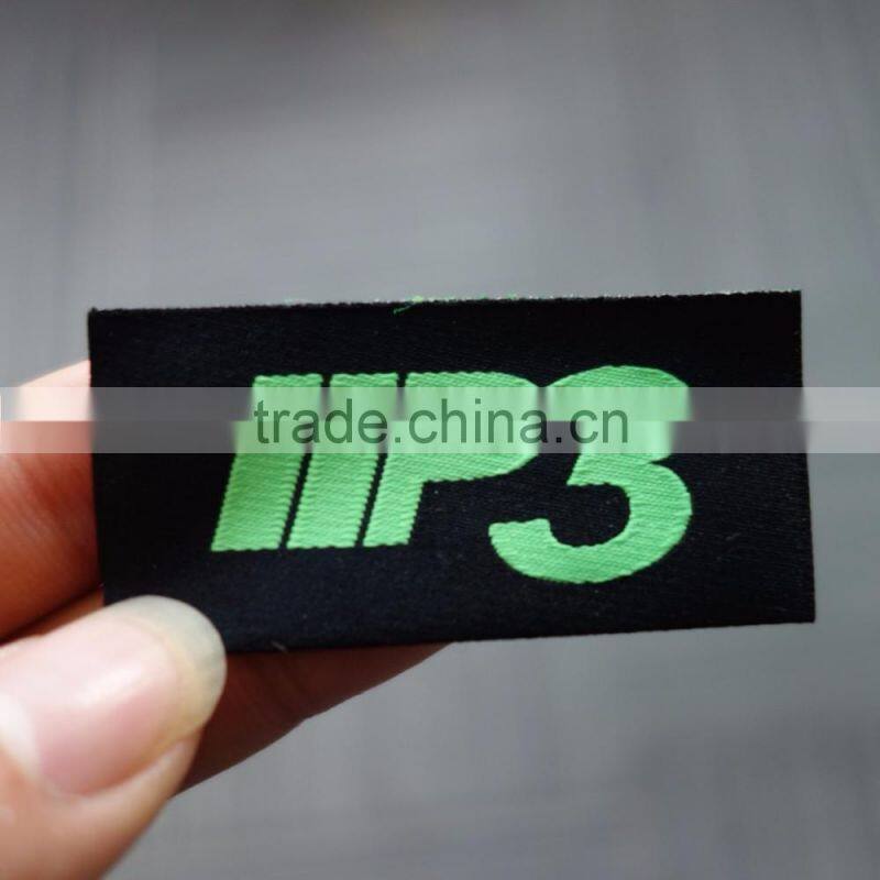 2017 customized high quality hair extension woven labels