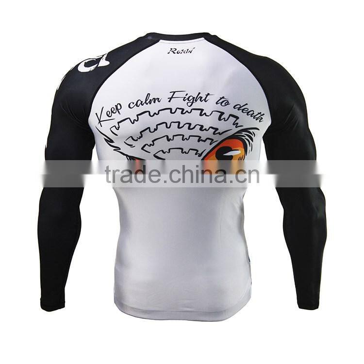 Excellent quality new design MMA Rash Guard
