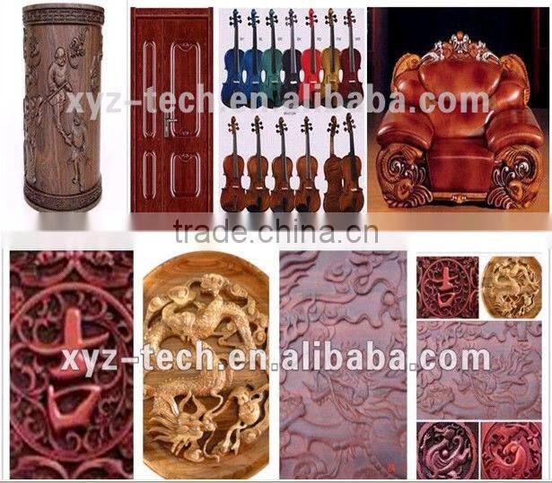 China stone, metal with mist sprayer and flume XYZ-TECH router cnc 3d