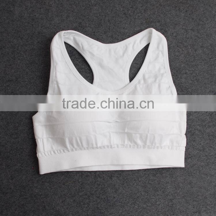 GZY 2015 wholesale hot sell girl sport seamless hot sex women's sports bra xxx
