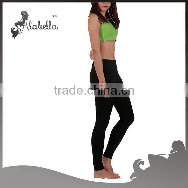 Classic black mid-high rise yoga tight