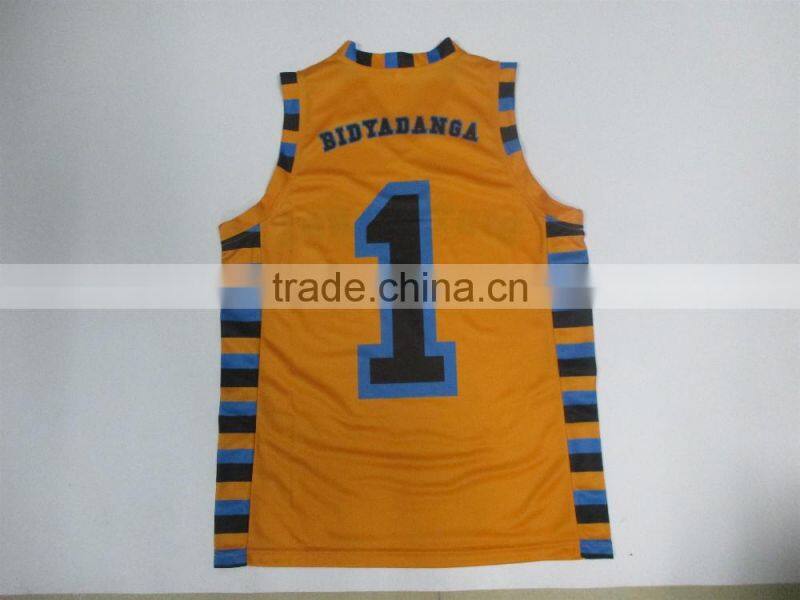 latest basketball jersey design 2016 with OEM logo/artwork