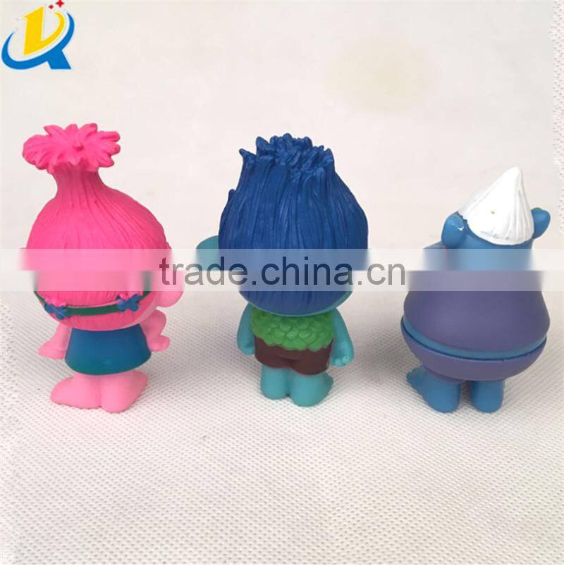 new trolls doll PVC figure dreamwork movie mini figure toys