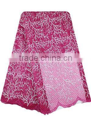 2017 Bride Party Dress French Lace Fabric Luxury Wedding Dress