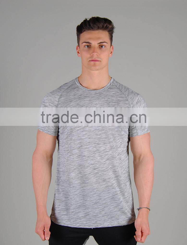 slub cotton mens triblend t shirt wholesale
