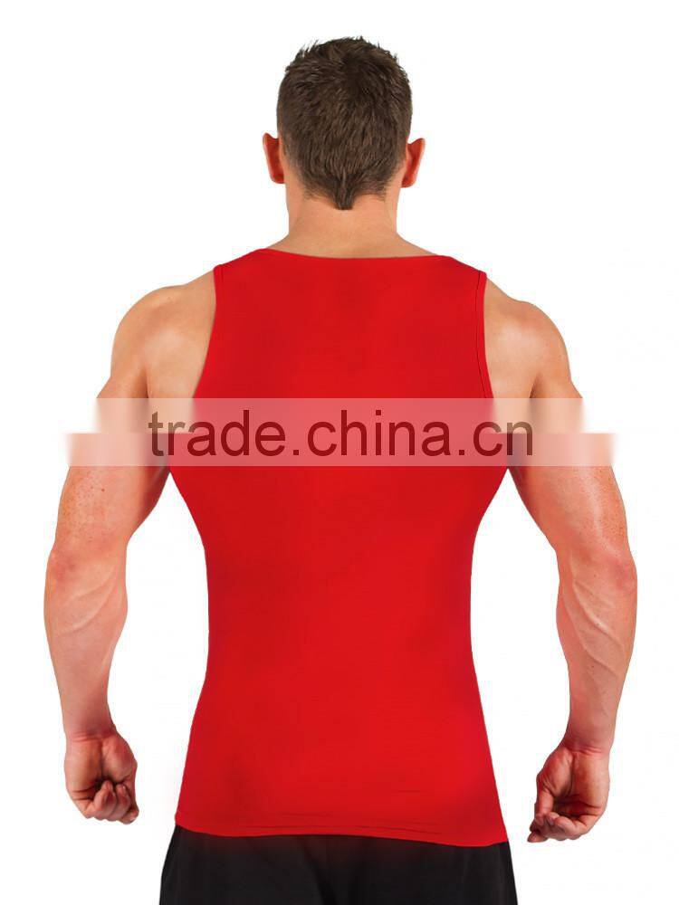 fitness bodybuilding mens gym stringer vest