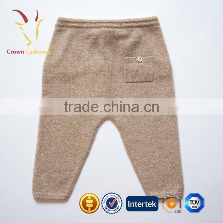 Mordern Winter Wool Baby Knittedd Cashmere Pants