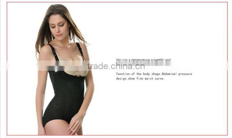 fashion flower jacquard breathable seamless spanx body shaper