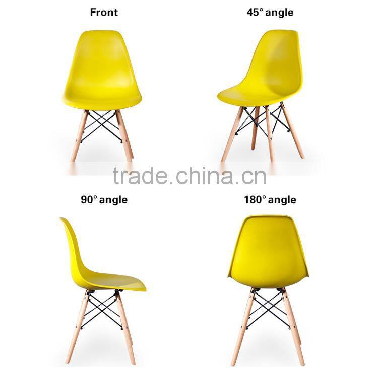 LS-4001 High quality classic Plastic emes lounge chair for restaurant