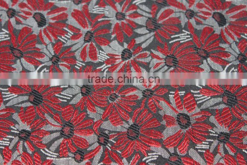 Women garment Jacquard fabric, cheap customize fabric