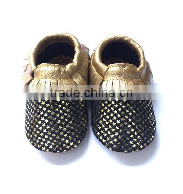 factory supplier cheap fashion baby suede moccasins baby shoes