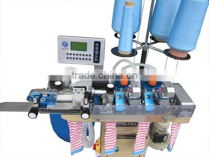 High production CE sock-tip Sewing Machine