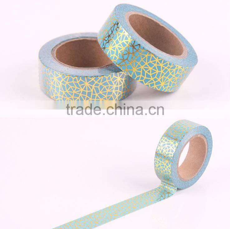 1.5cm*10m halloween stamping Japanese washi foil tape