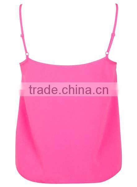 Simple Design Casual Wear Ladies Lace Camisole