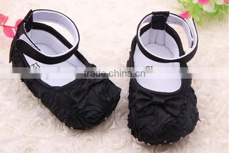 Rose shading baby girls daily shoes