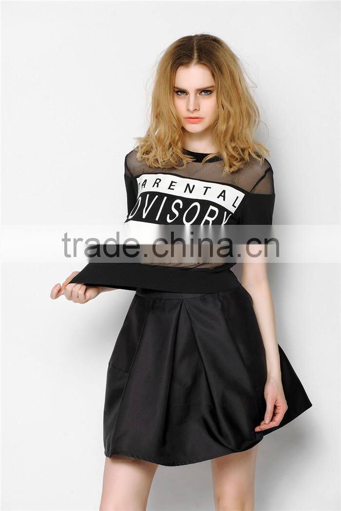 latest lovely t shirt designed cotton young ladies latest blouses designs