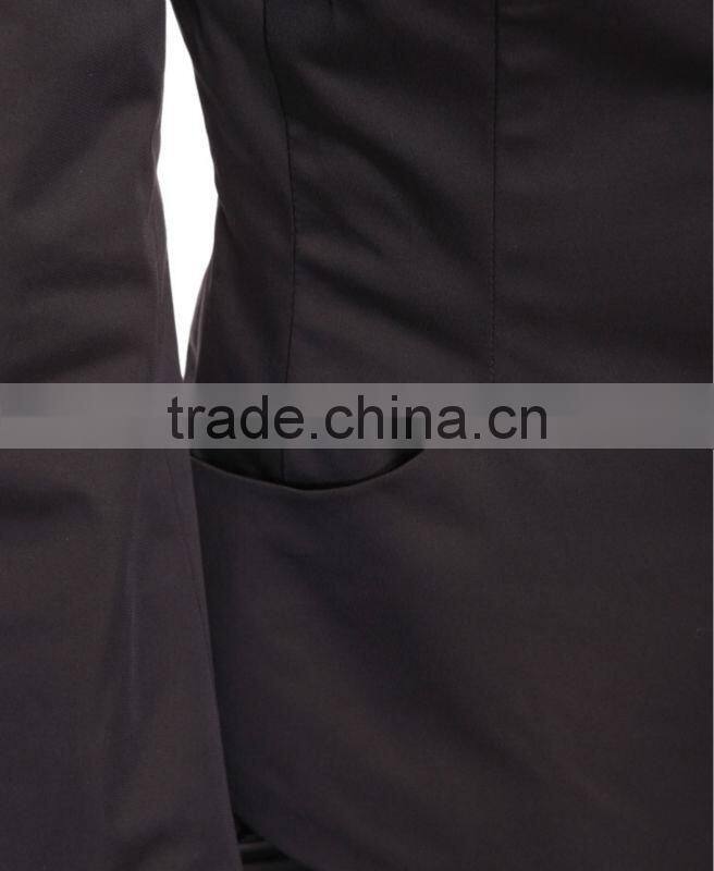 Woven Cotton Blend Blazer