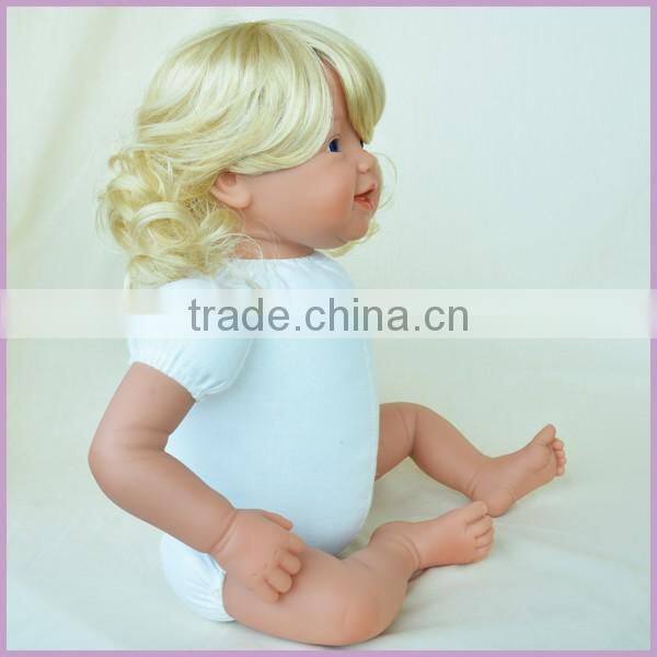 Smiling wholesale reborn doll kit/reborn baby doll 2016/popular 2016 hot sell baby amore doll