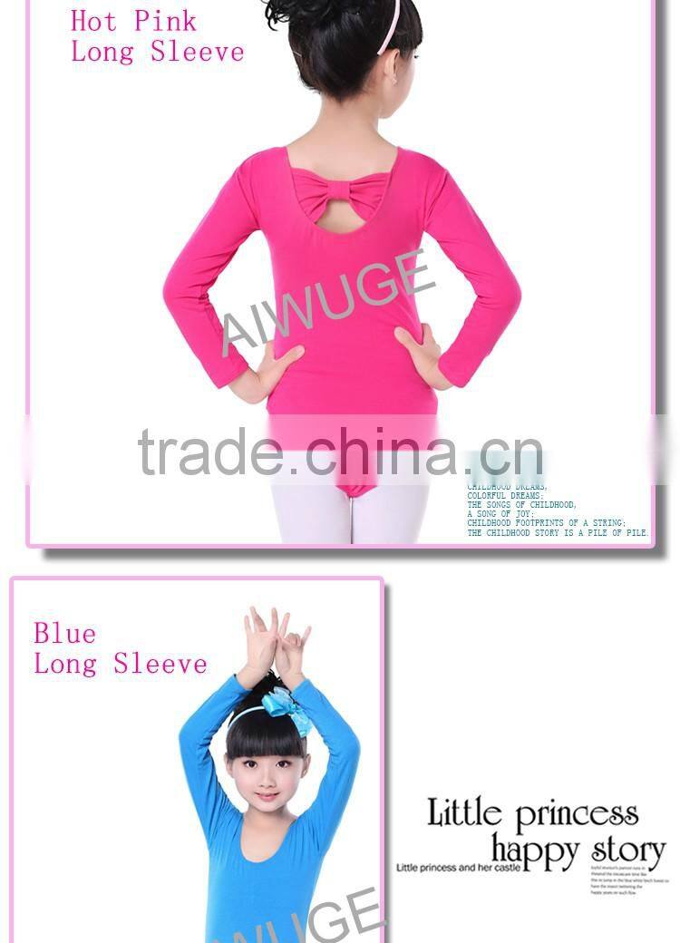 OEM 2016 High Quality Girls Leotard Gymnastic Ballet Kids Dance Leotard