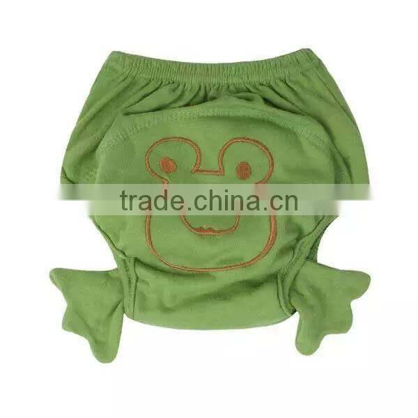 lovely monkey style soft cotton washable baby cloth diaper nappy