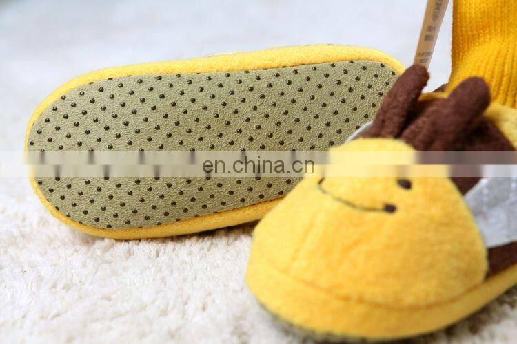 Cute animal wholesale slippers bedroom slipper for kids
